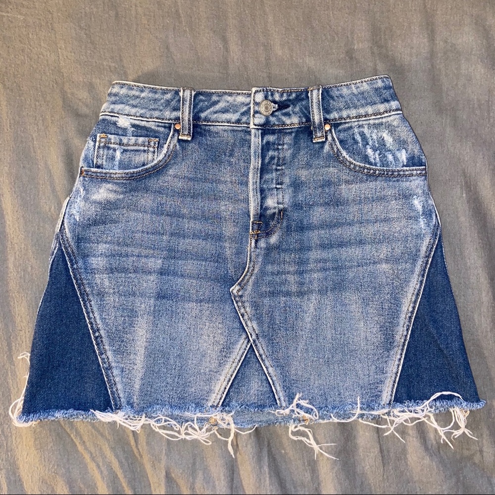 PacSun denim skirt